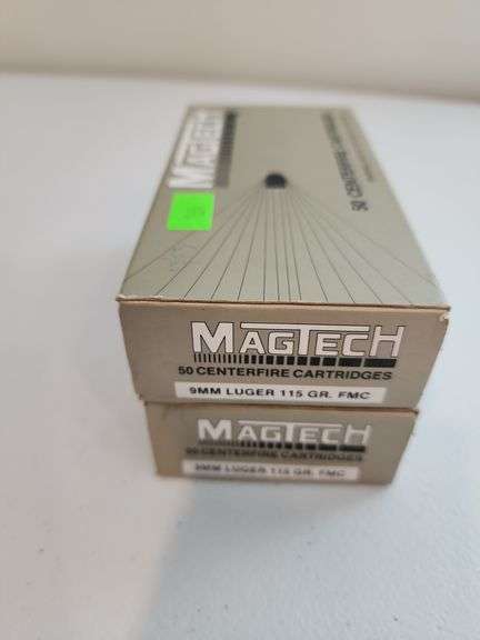 Mag tech 9mm 115 gr 50 rds