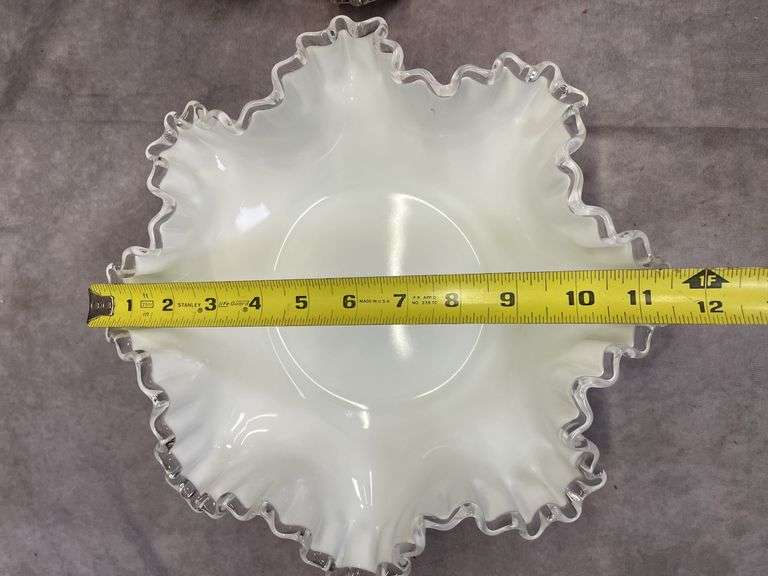 FENTON SILVER-CREST BOWLS