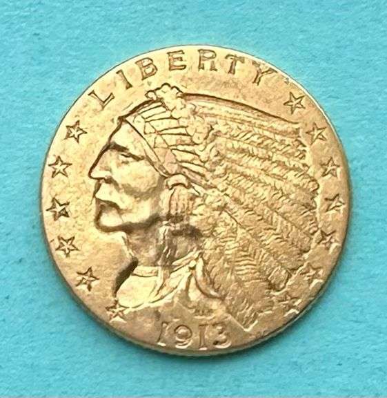 1913 $2.50 Indian Quarter Eagle
