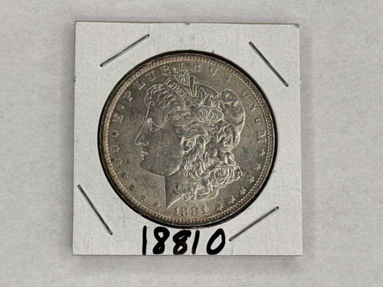1881-0 Morgan Dollar