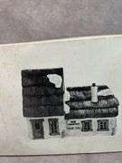DEPT 56 CHRISTMAS VILLAGE NEPHEW FRED'S FLAT AND THE COTTAGE OF BOB CRATCHET & TINY TIM