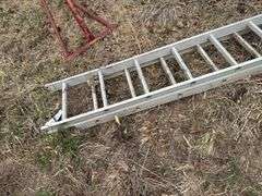 18 ft aluminum extension ladder
