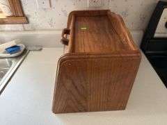 Wood Bread Cabinet