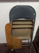 Folding Chair with Desk