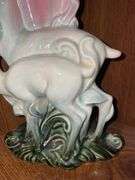 VINTAGE HULL DEER VASE (small chip)