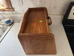 Wood Bread Cabinet