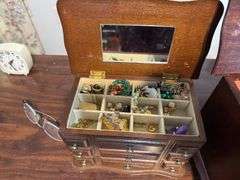 Jewelry Boxes with Costume Jewelry