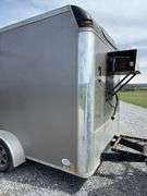 2016 United 7x12ft. Box Insulated Cooler Trailer Includes Chest Freezer