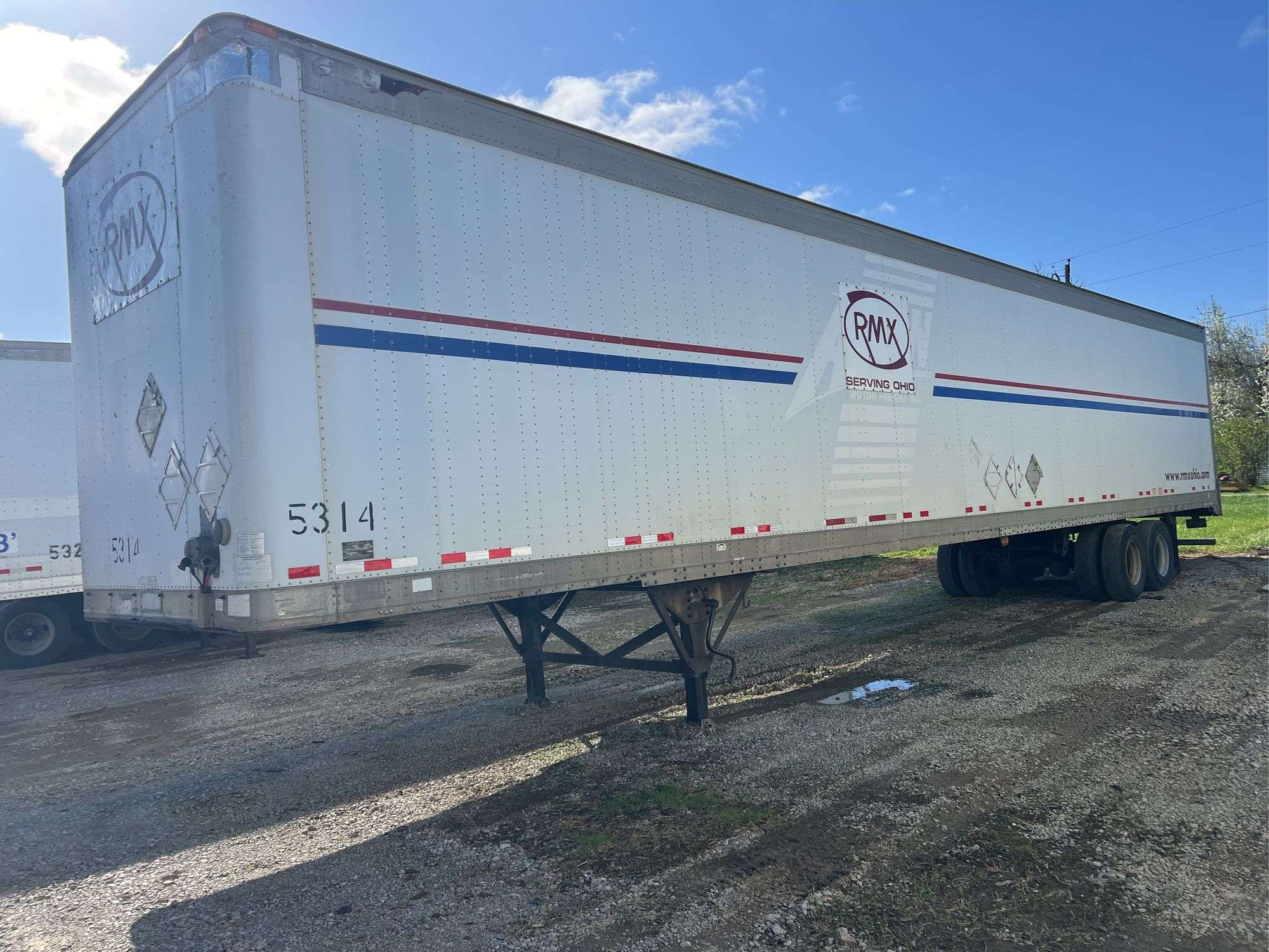 2001 Great Dane 53' Van Trailer