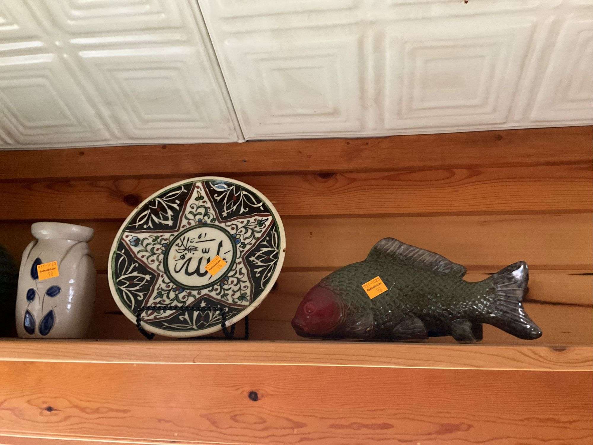 Assortment of Pottery Items
