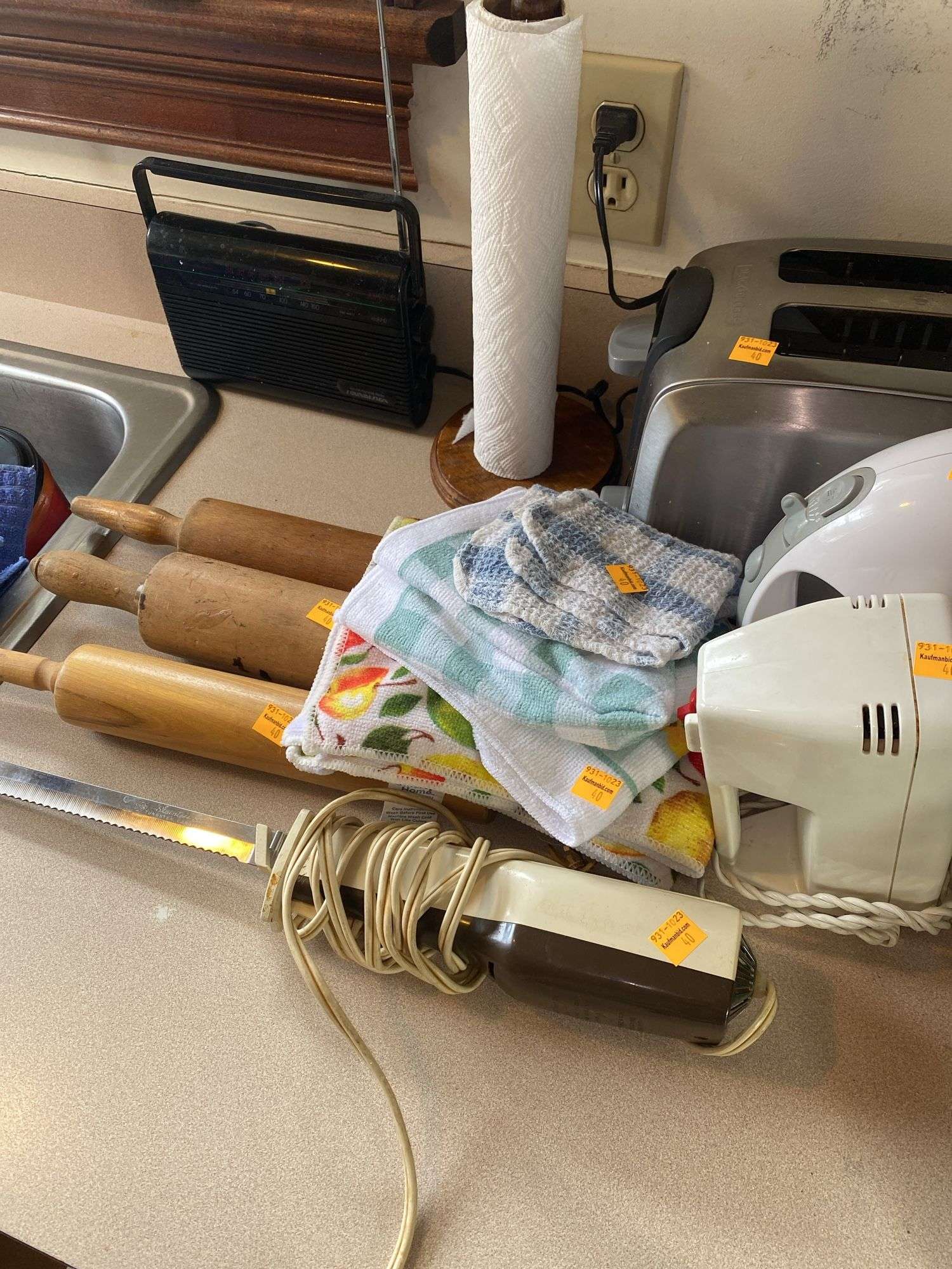 Contents of Kitchen Counter