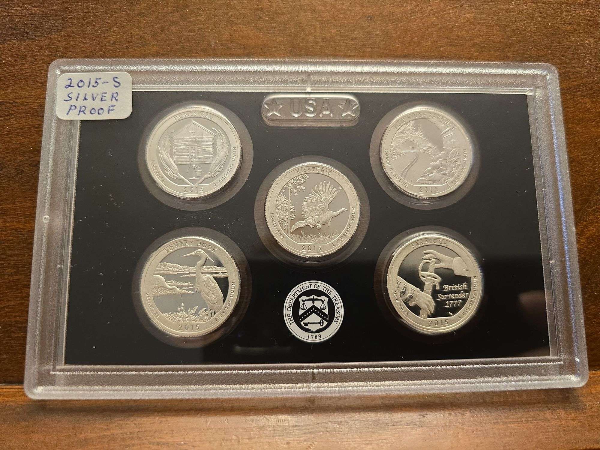 2015S SILVER QUARTERS PROOF SET