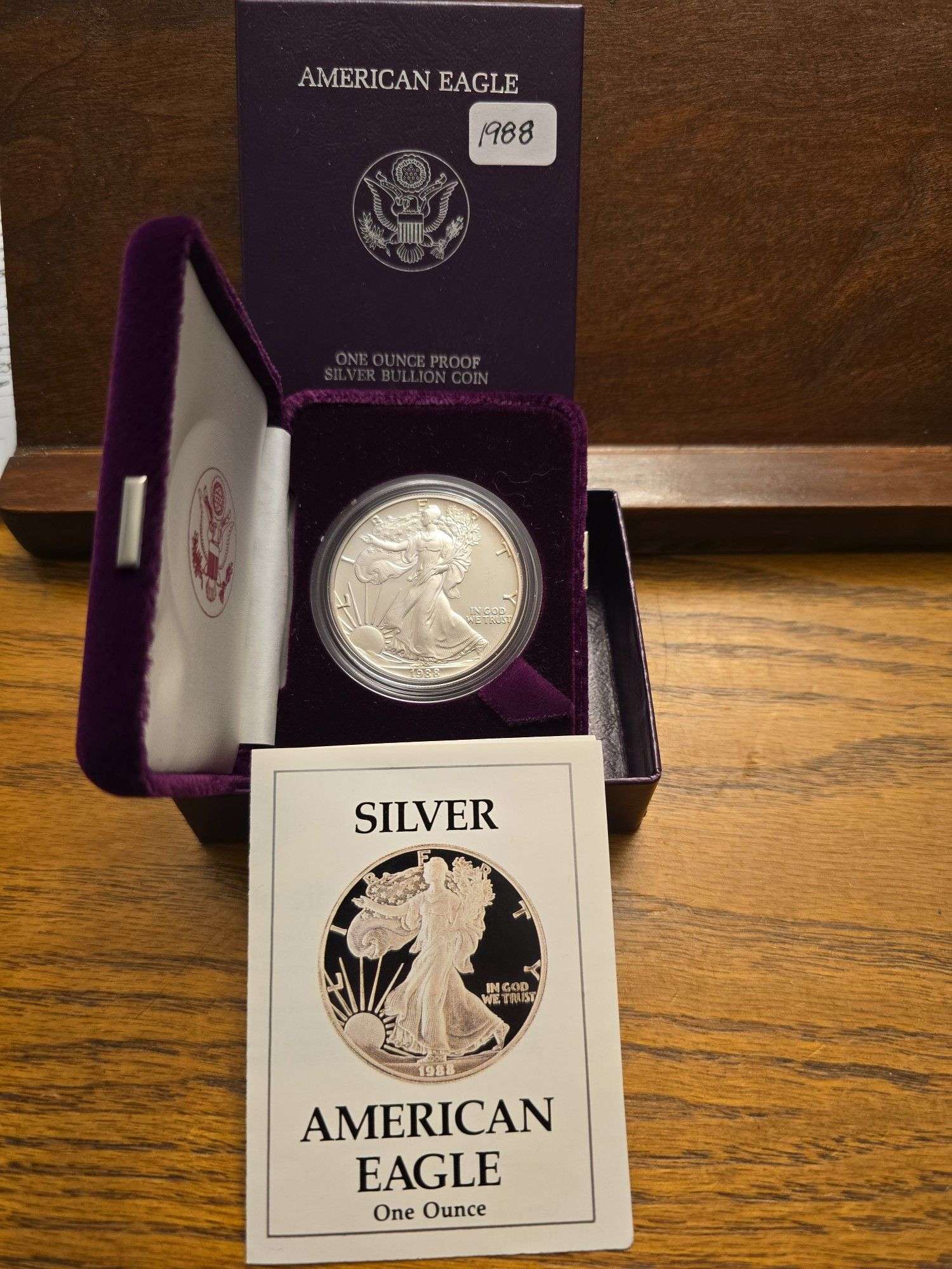 1988 U.S. PROOF SILVER EAGLE
