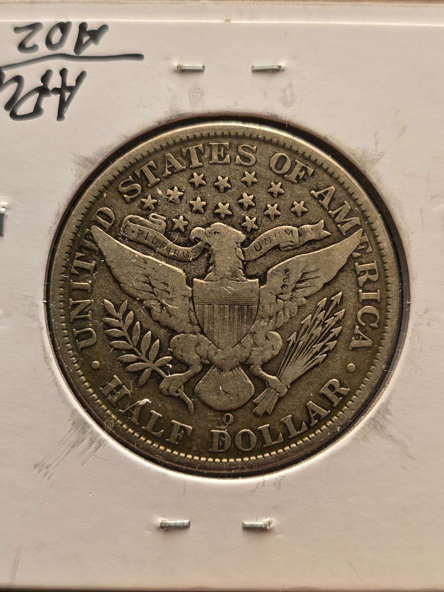 1909O BARBER HALF VF