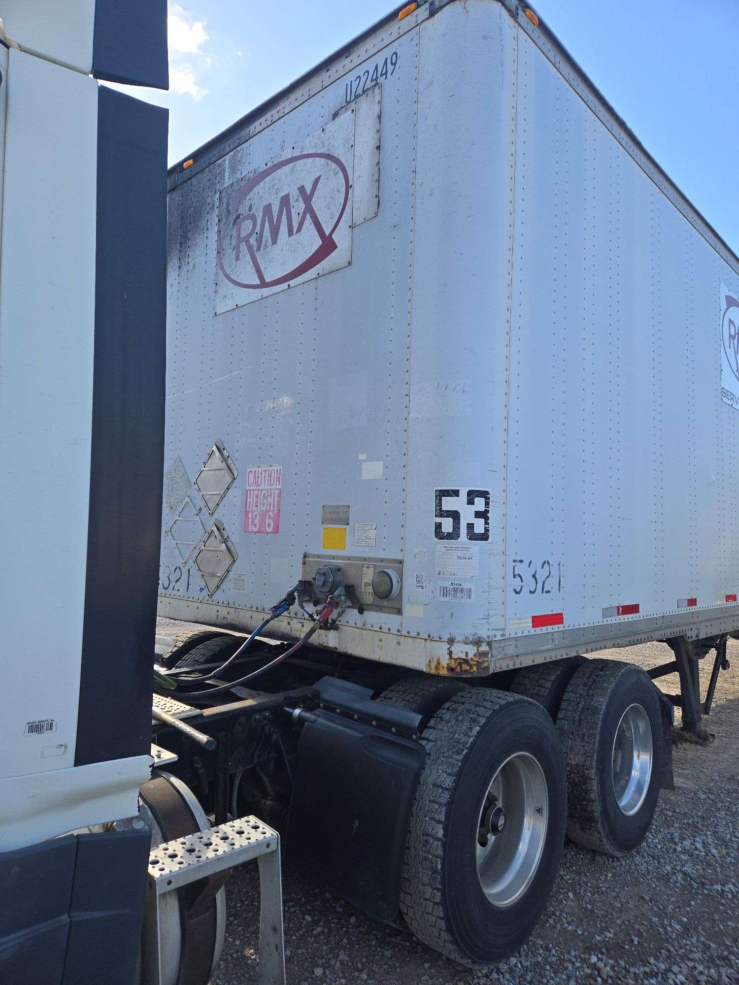 1998 Strick 53' Van Trailer