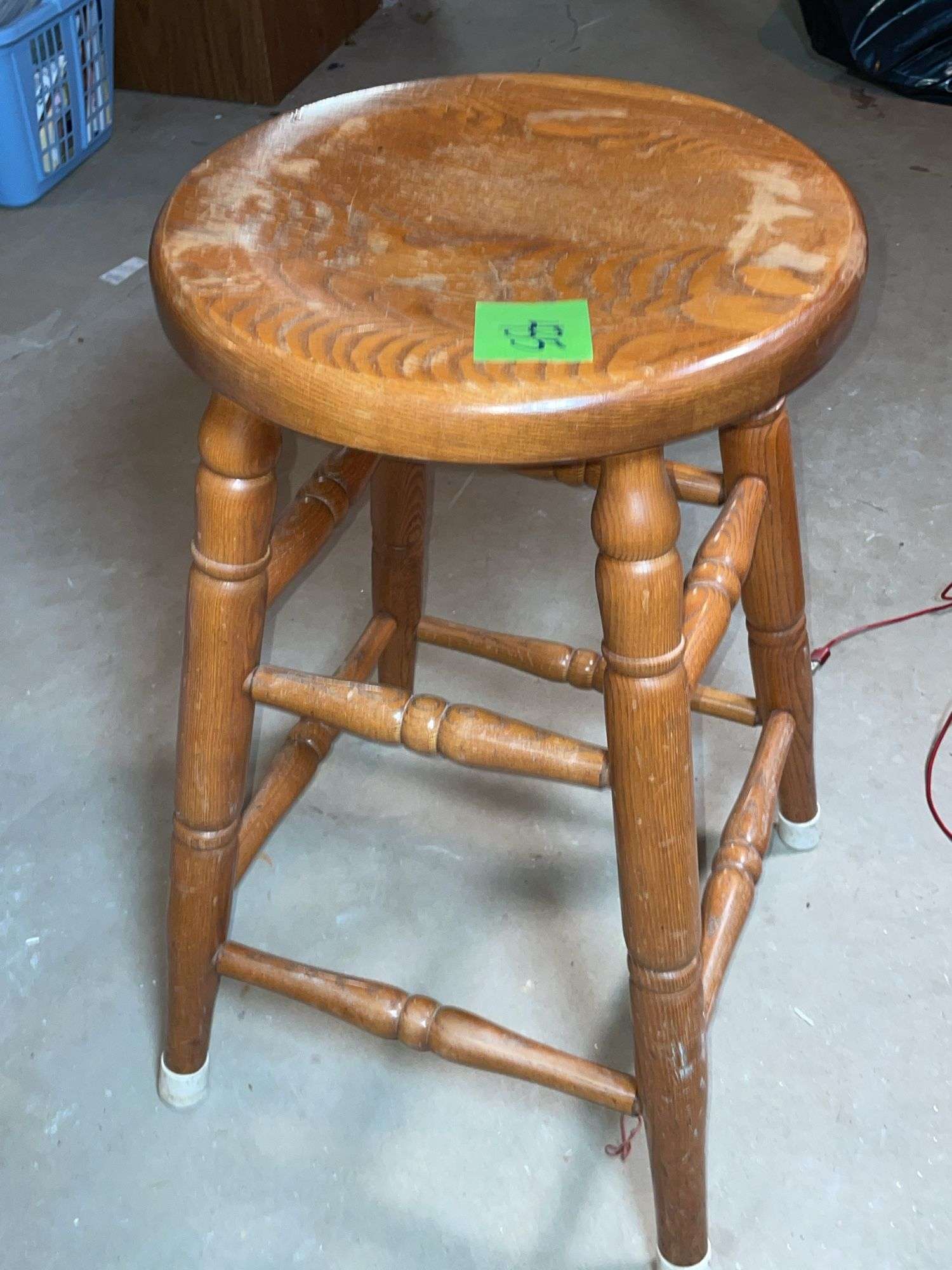 HARDWOOD STOOL