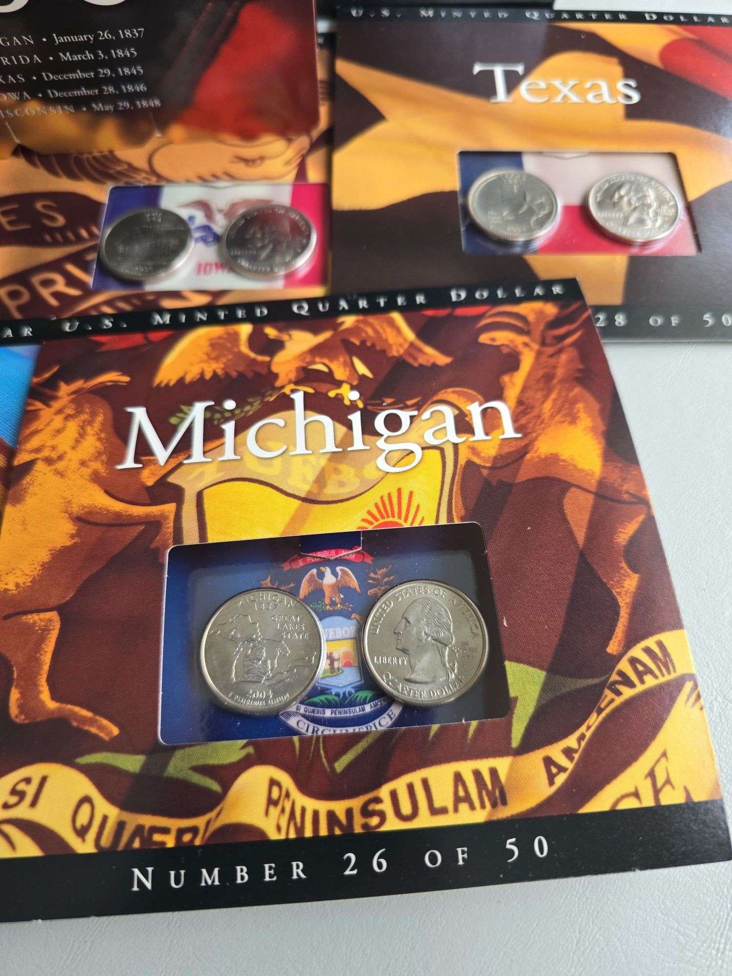 1999 -2008 P&D STATE QUARTERS SET UNC IN BOX