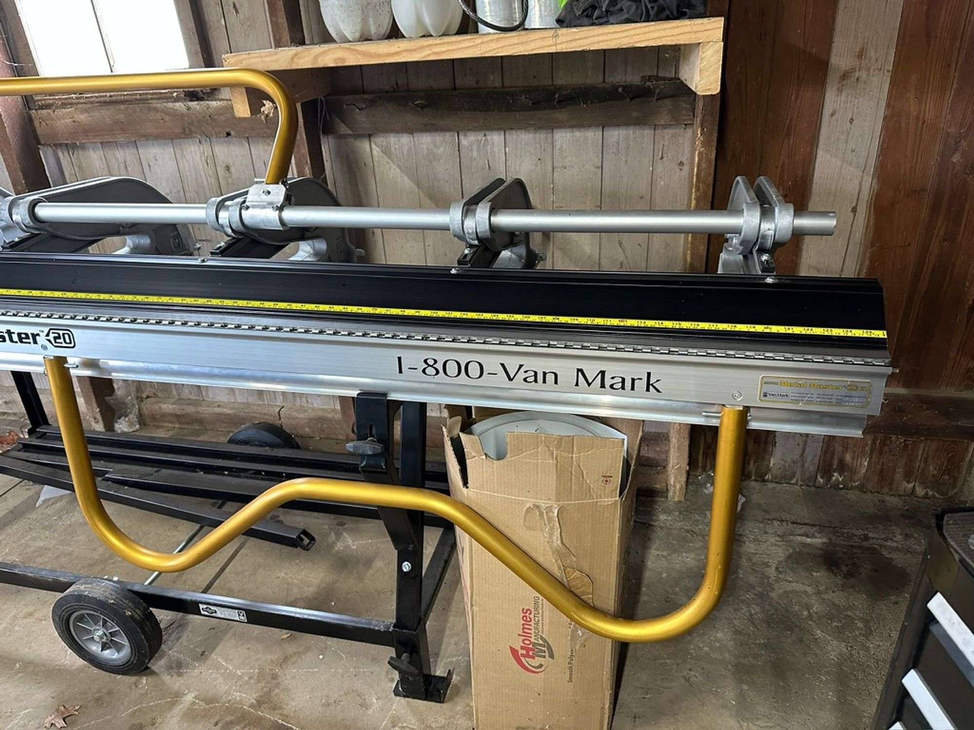 METAL-MASTER 10-6 METAL BRAKE.  LIKE-NEW