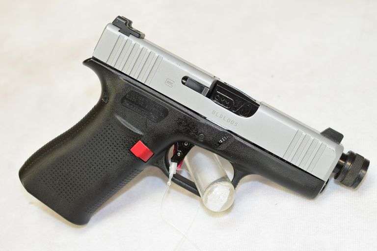 Glock  Mod 43X  Cal 9mm  No Mag