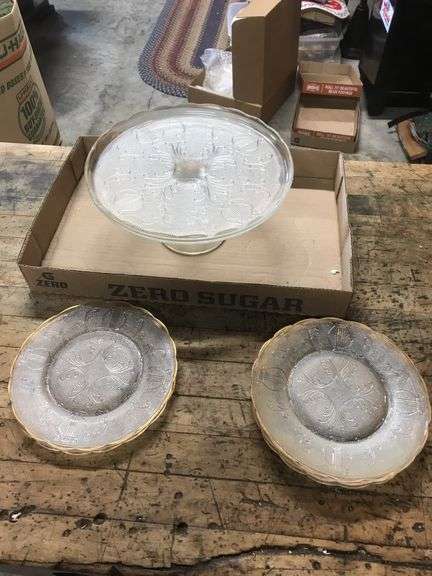 Antique Harp Depression Glassware