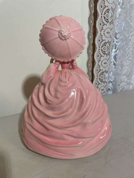 josef originals pink dress Vtg Josef Originals Pink Dress Age 6 Sixth Birthday Angel Figurine Cake Topper