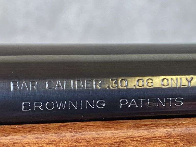 Browning BAR .30-06 Serial# 137 PX 02098