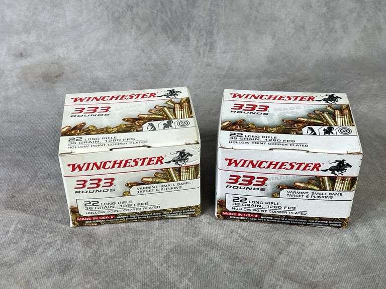 Winchester 22 LR, Full Boxes