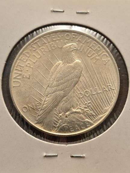 1922 PEACE DOLLAR BU