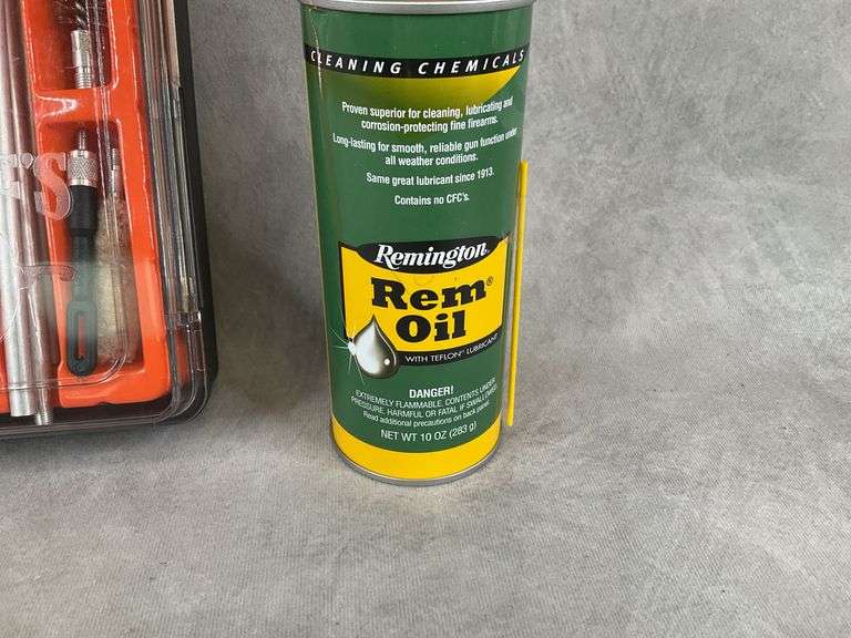 Hoppe’s Legend Shotgun Cleaning Kit and Can Remington REM Oil
