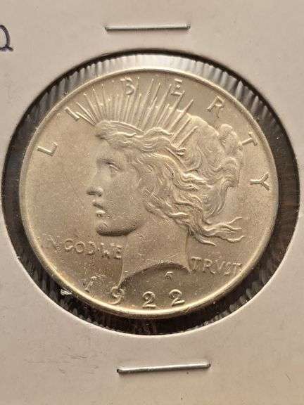 1922 PEACE DOLLAR BU