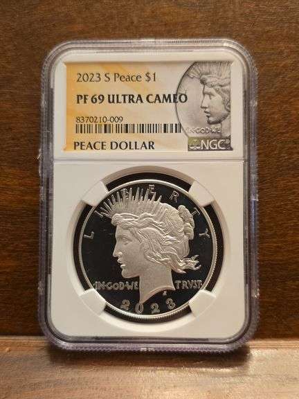 2023S PEACE DOLLAR NGC PF69 ULTRA CAMEO