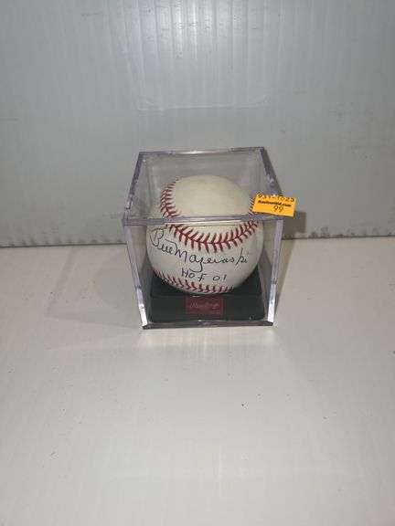 Autographed Bill Mazerozski Baseball