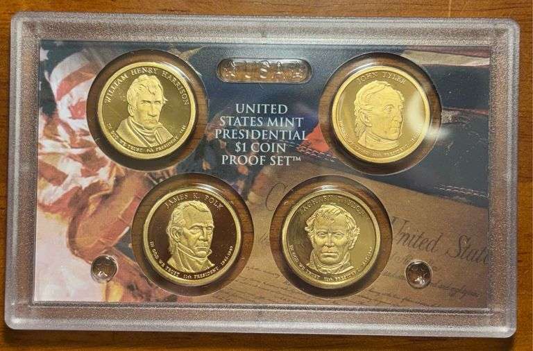 2009 U.S. Mint Presidential $1 Coin Proof Set - Kaufman Realty & Auctions