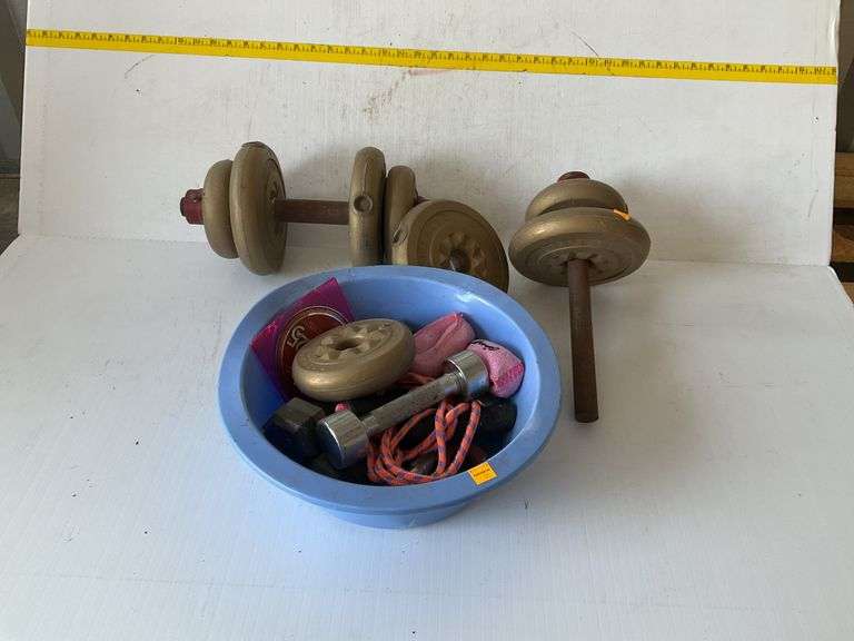 Weights and Workout Equipment