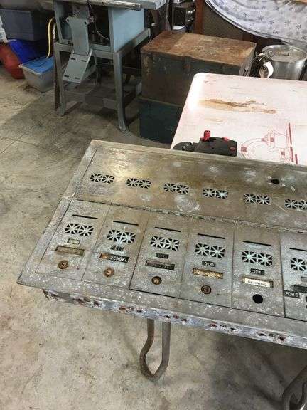 Antique mailbox