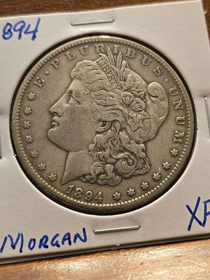1894 MORGAN DOLLAR KEY DATE XF