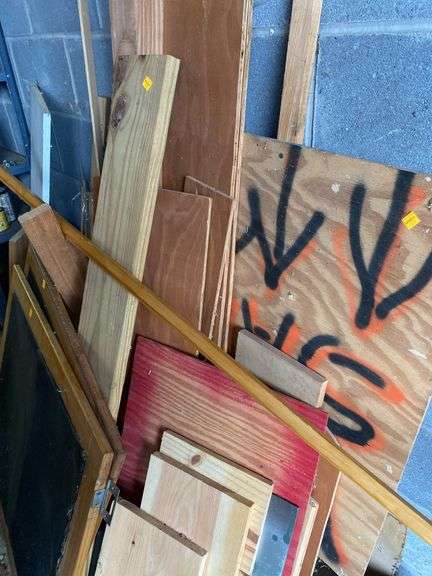 Assortment of Lumber and Blocks