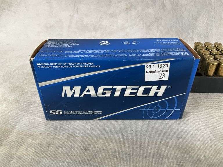 35 rounds Mag Tech 38 Special 158 Grain FMC Flat Top.