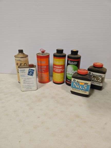 Gun Powder Box Box of Gun Powder - All Partial - Kaufman Realty & Auctions