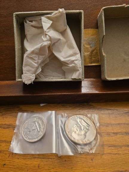 1955 U.S. SILVER PROOF SET IN BOX
