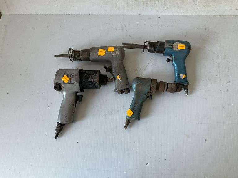 4 Air Powered Impact Tools