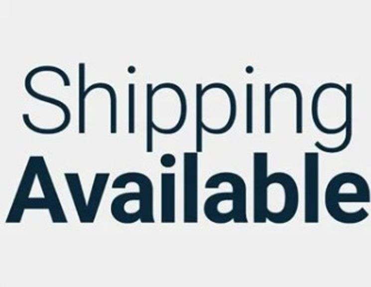 Shipping is available - Buyer pays for shipping/handling cost and insurance