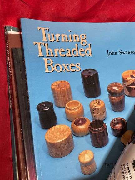 WOODWORKING BOOKS, MAGAZINES, AND VHS TAPES