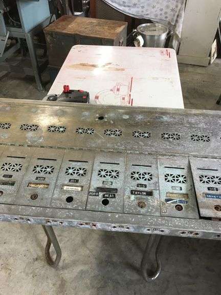 Antique mailbox