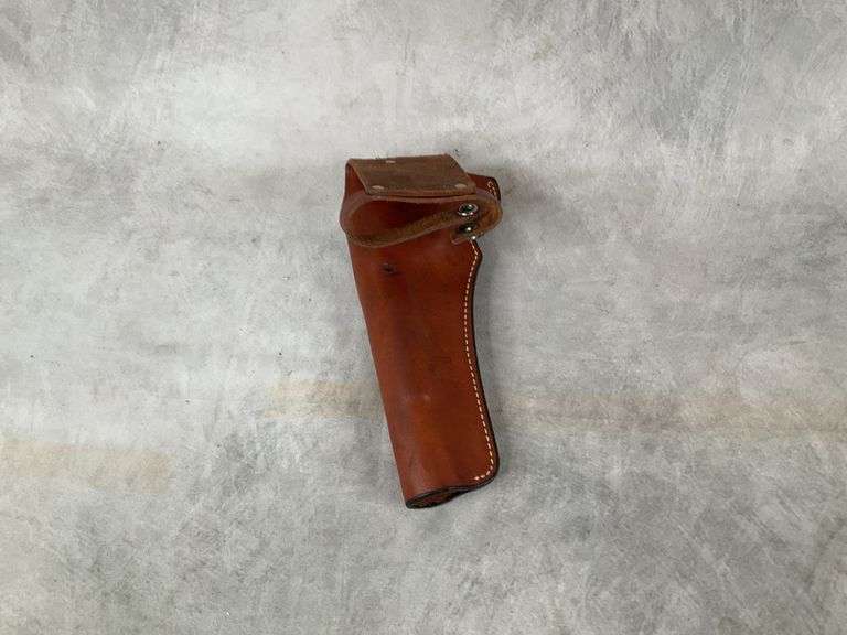 Longhorn Leather Revolver Holster.
