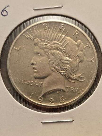 1926 PEACE DOLLAR UNC