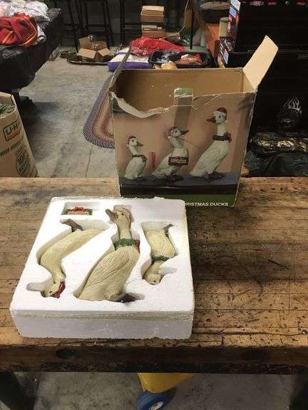 Set of three Christmas Duck Kirklands Home