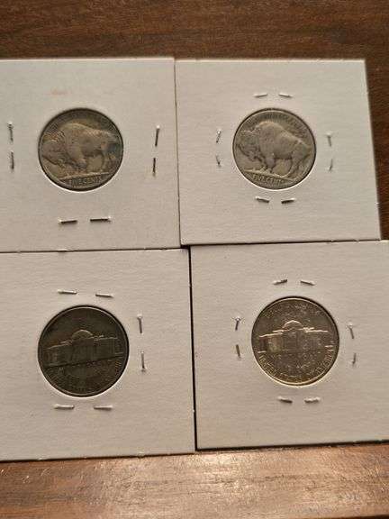 LOT OF 8 U.S. NICKELS 1902-1954D