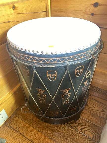 Decorative Drum Table