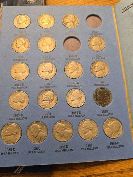 PARTIAL SETS OF JEFFERSON NICKELS